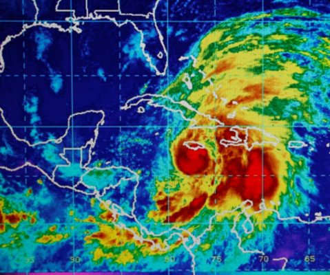 Sandy se convierte en huracán en trayectoria a Jamaica