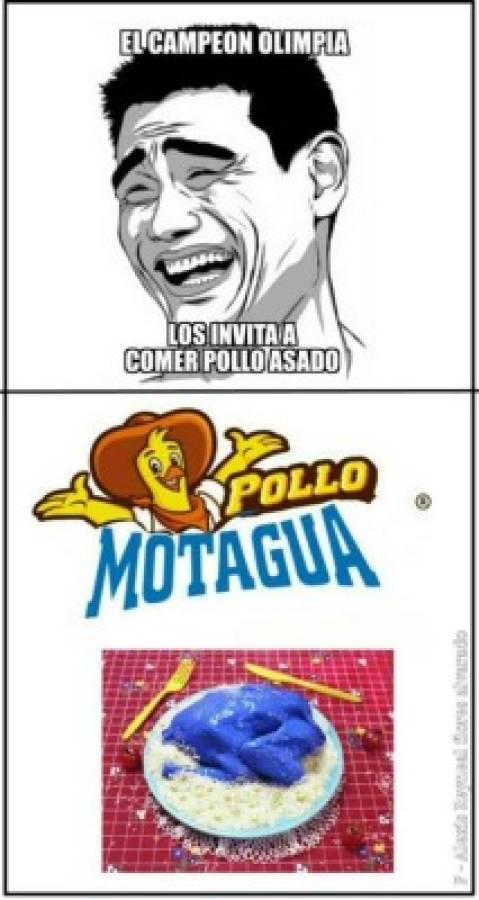 Memes por el nuevo título de Olimpia ante Motagua