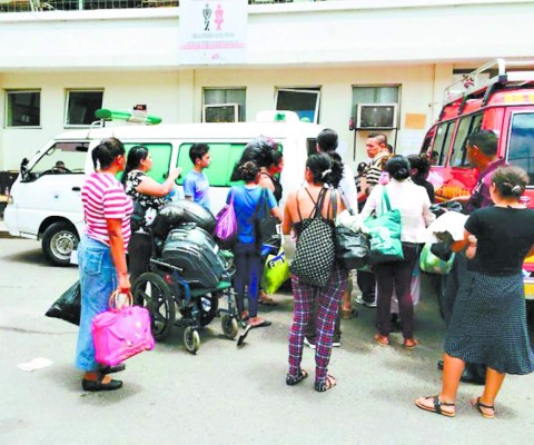 Sin espacio para niños está el Hospital Escuela