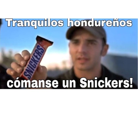 Un Snickers para Honduras: los memes que destrozan a una débil Selección