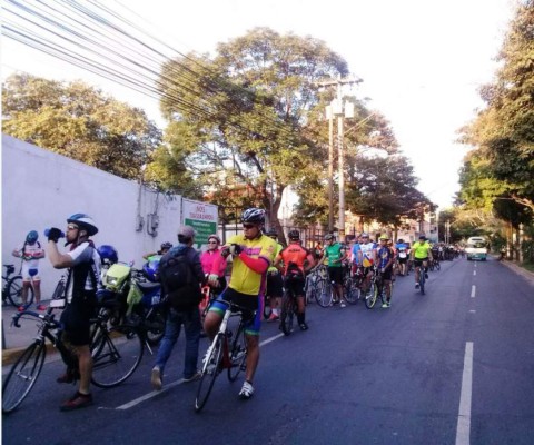 Un éxito, el simulacro de la Cuarta Vuelta Ciclística de Tegucigalpa