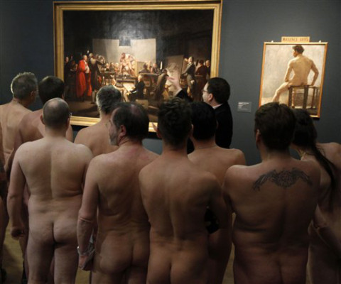 Al museo desnudos