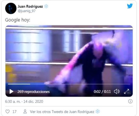 Los inesperados memes que dejó la caída mundial de Google