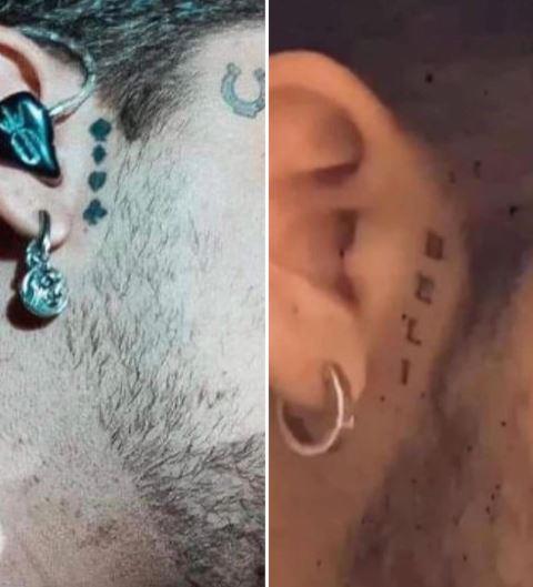 Nodal se borra primer tatuaje de Belinda