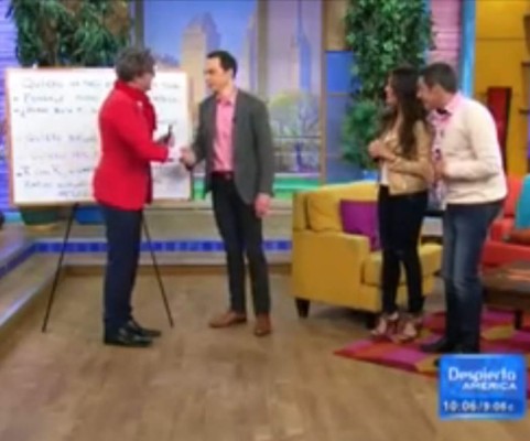 Jim Parsons aprende español