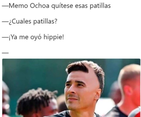 Los memes que generó el nuevo look de Memo Ochoa
