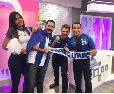 Conocidas personalidades de la farándula catracha se ponen la camiseta de la Selección de Honduras