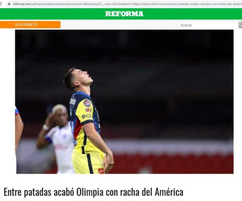 Juego sucio y violento: Esto dice la prensa internacional sobre el juego de Olimpia ante el América