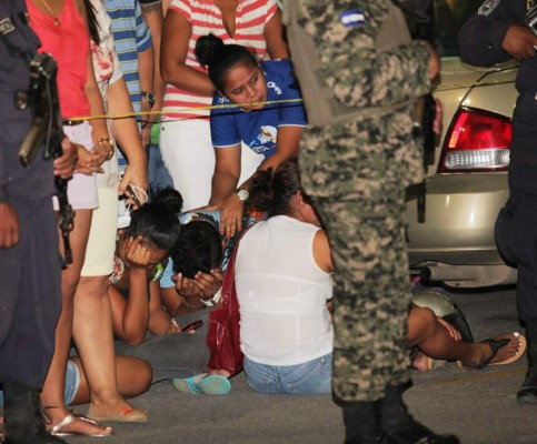 Fotos: Arnold Peralta y la escena del crimen