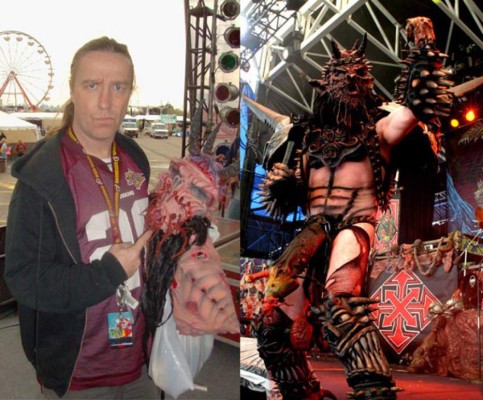 Hallan muerto a vocalista de la banda de rock GWAR