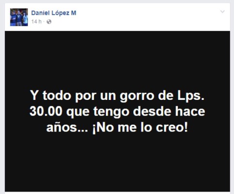 'Hice una broma y se salió de control': hondureño que se jactó de robar el gorro de Ronaldinho Gaúcho&nbsp;&nbsp;
