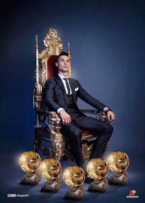 Los mejores memes que nos dejó el quinto Balón de Oro para Cristiano Ronaldo