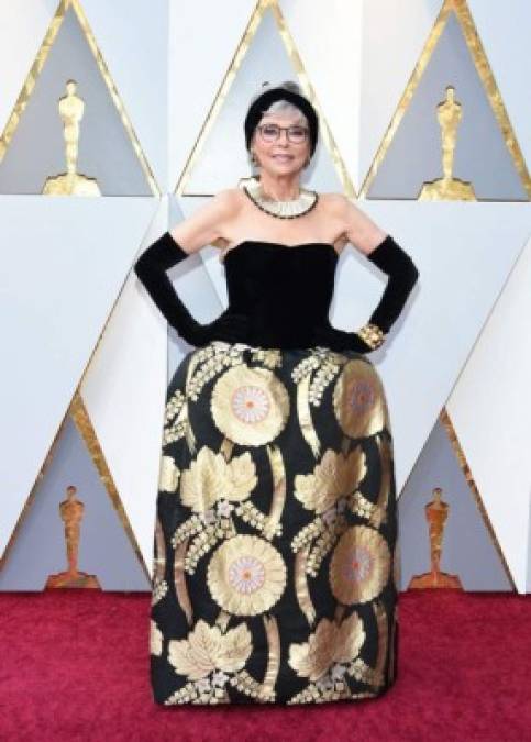 Los vestidos más feos de los premios Oscar 2018; muy estrafalarios