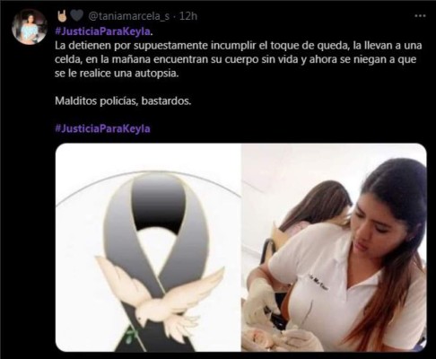 Keyla Martínez: hondureños se unen en un hashtag y claman justicia   
