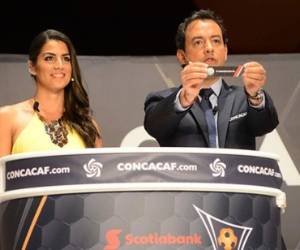 Imagen de uno de los sorteos realizados por Concacaf.