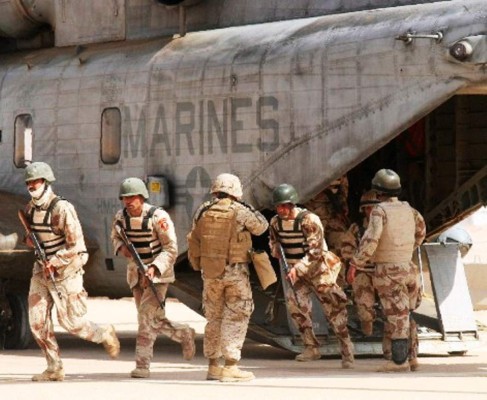 EE UU quiere a sus marines en Honduras