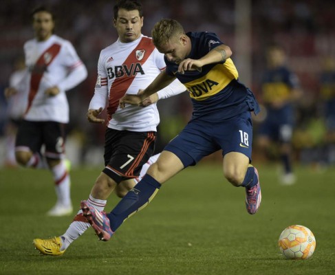 River vence a Boca en la ida de octavos de Libertadores
