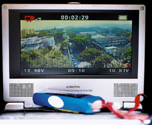 Cazador de imágenes desde las alturas