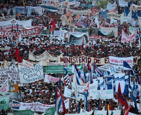 Trabajadores del mundo celebran Día del Trabajo