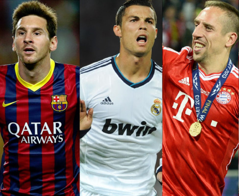 Así van las votaciones al Balón de Oro 2013