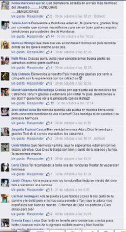 Adamari López y el mensaje de su pareja tras su llegada a Honduras