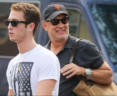 ¿Dónde está el hijo de Tom Hanks?