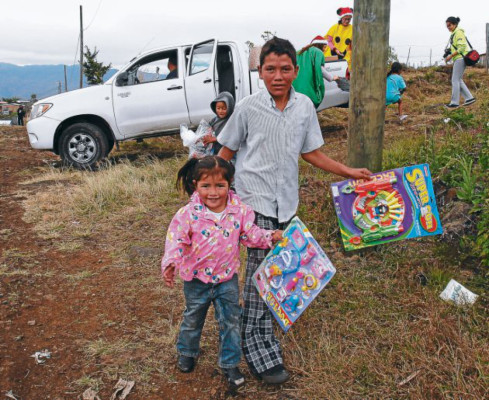 Inesperada visita en Altos de la Laguna