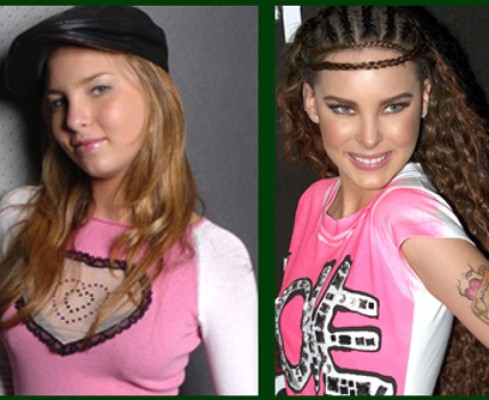 El antes y después de Belinda