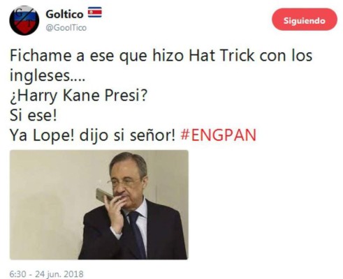 Los divertidos memes que dejó el triplete de Harry Kane y la derrota 6-1 de Inglaterra vs Panamá