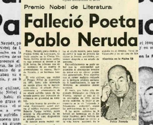 Chile: Pablo Neruda pudo haber sido asesinado