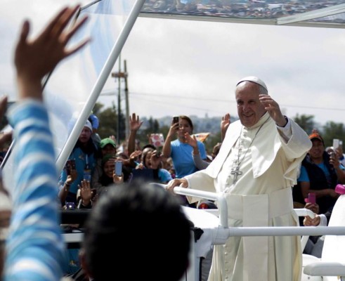 La visita del Papa a Ecuador en fotos