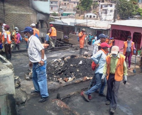 Incendio en Comayagüela deja 83 damnificados