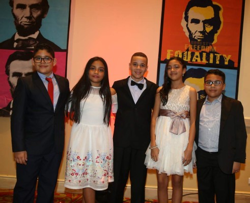 David Mendoza, Galilea Gallegos, Edwin Acosta, Tiffany Ramos y Joseph Martínez.