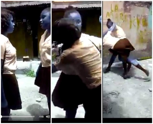 VIDEO: Dos jovencitas de un colegio de Honduras disputan el amor de un varón a golpes&nbsp;&nbsp;