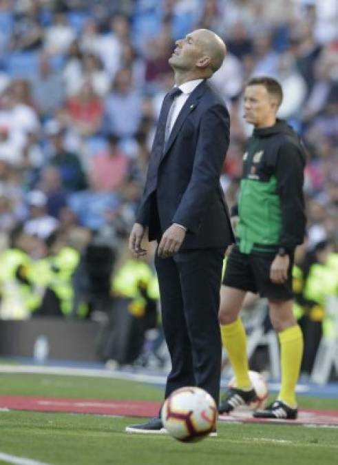 FOTOS: Las reacciones de Zinedine Zidane tras la victoria del Real Madrid ante Celta