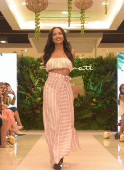 Victoria Salcedo, modelo sin brazos ni pierna que compite en Miss Ecuador