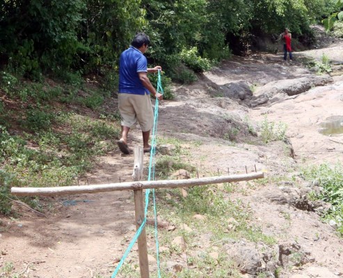 Las hamacas, una labor artesanal en la Rinconada al sur de Honduras