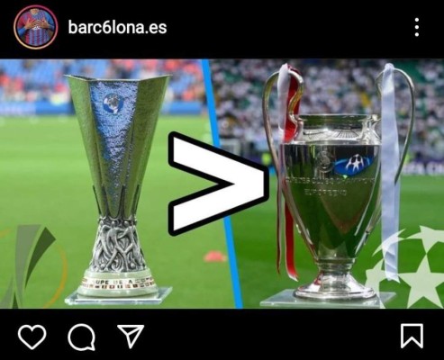 Memes no perdonan al Barcelona tras nueva eliminación de la Champions League