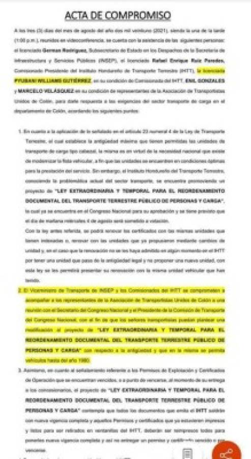 Fin a toma de carreteras, gobierno y transportistas de carga llegan a acuerdo