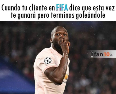 Se burlan con memes de la derrota del PSG ante Manchester United en la Champions League