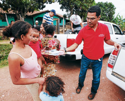 EL HERALDO llevó alegría a la tribu tolupán