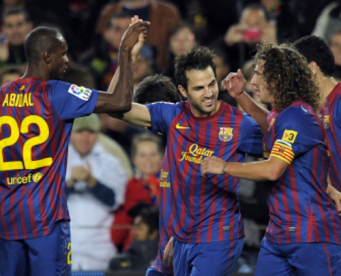 Manita en la previa del gran clásico español