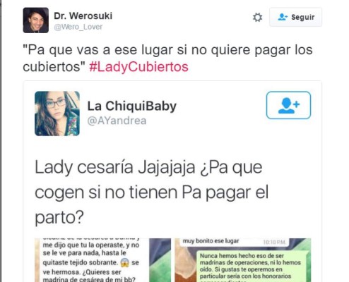 Le apodan #LadyCubiertos tras quejarse por cobro en restaurante