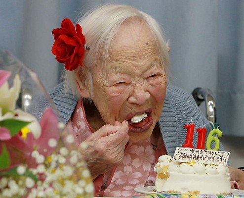 La mujer más anciana del mundo cumple 116 años
