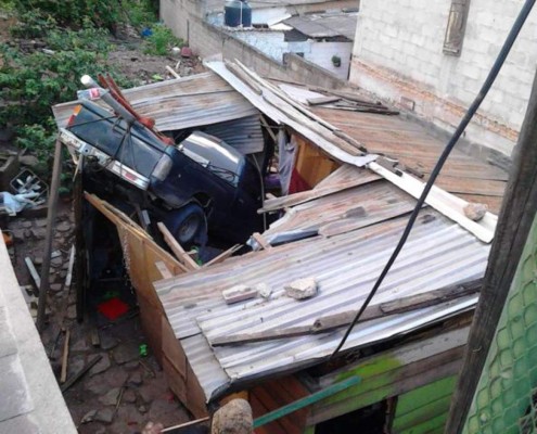 Honduras: 11 insólitos accidentes de tránsito