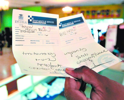 'Me piden dos lempiras por cada pastilla”