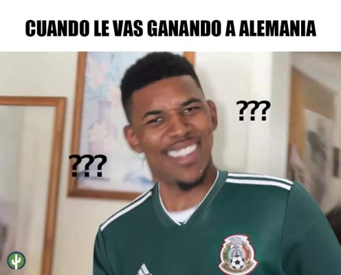 Los memes más divertidos que dejó el triunfo de México vs Alemania