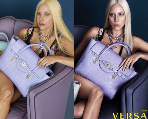 La belleza falsa de cantantes, actrices y modelos