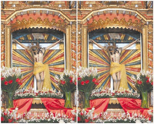 Sublime devoción y fervor al Cristo Negro