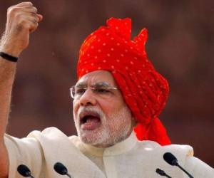 Una vez completa, la estatua medirá más que el doble que la Estatua de la Libertad, anunció el mandatario (Foto: Agencias/ El Heraldo Honduras/ Noticias de Honduras)